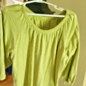 Lime Green Ladies Top